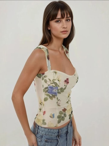 Hiccup Top in Beige