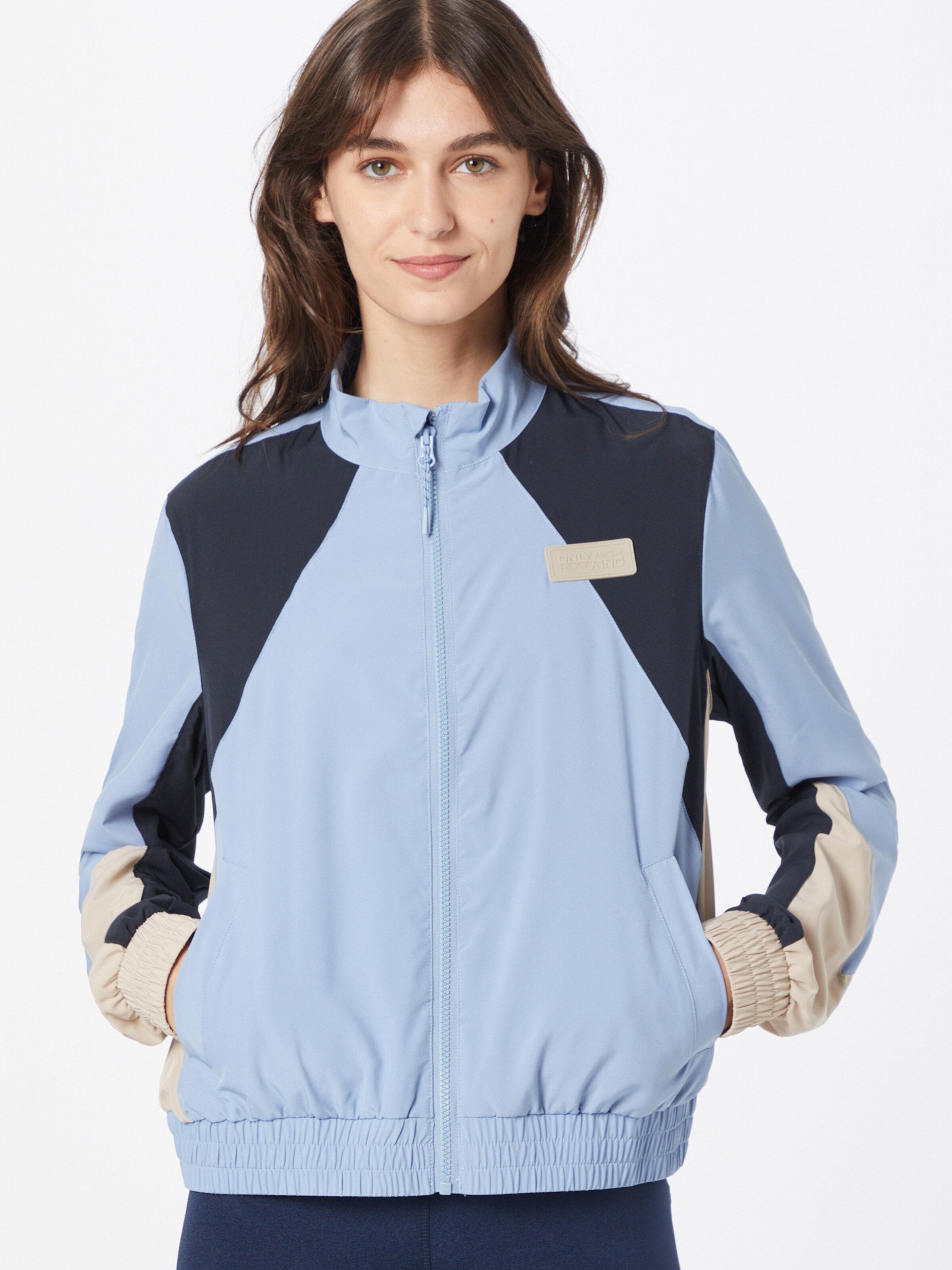 Frauen Sportarten ONLY PLAY Sportjacke 'Jea' in Hellblau - PN25908 Frauen Sportarten ONLY PLAY Sportjacke 'Jea' in Hellblau - PN25908