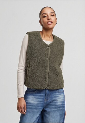 Urban Classics Vest in Green: front
