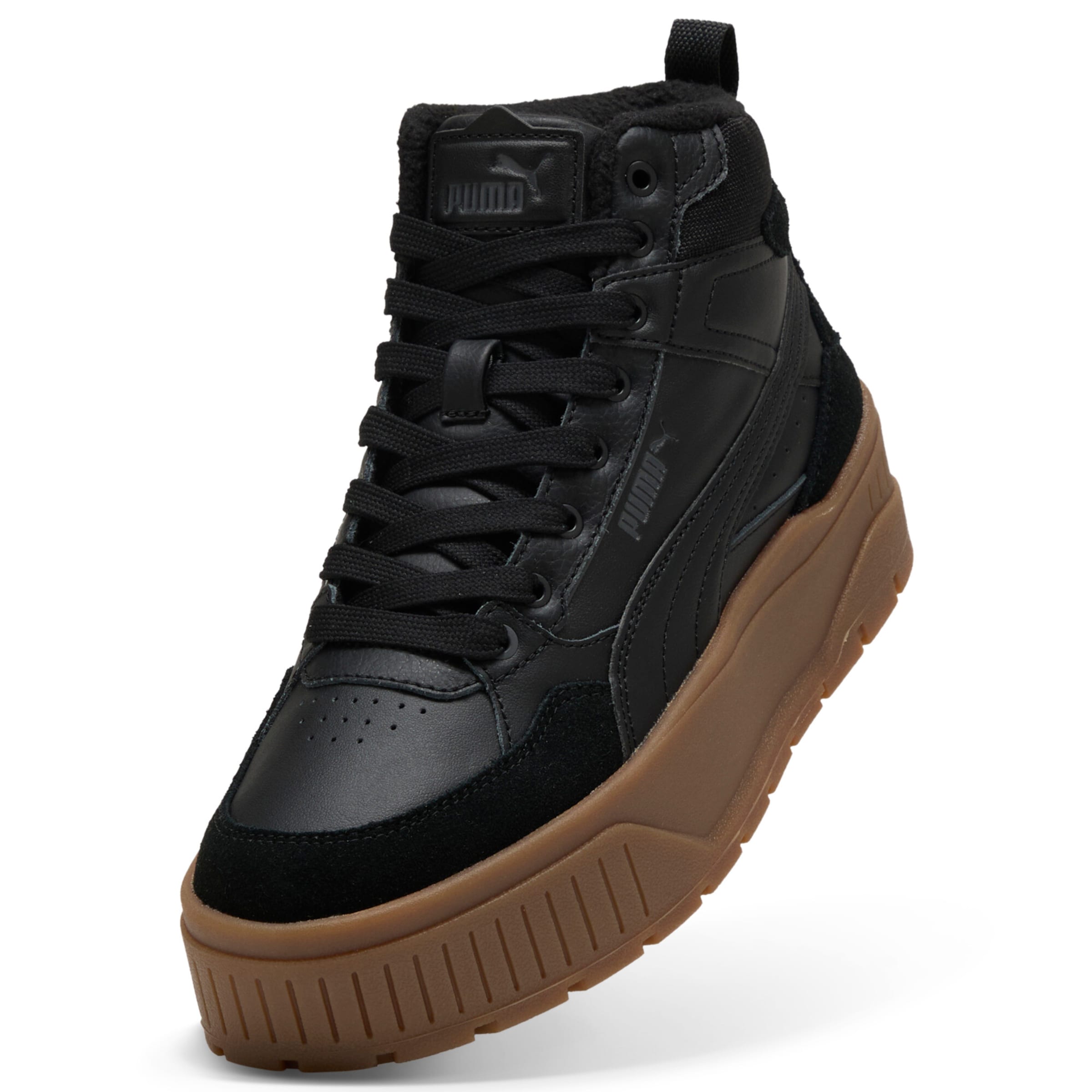PUMA High-Top Sneakers in Black