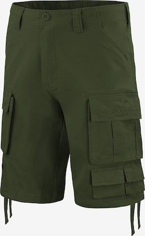 Regular Pantalon outdoor 'Atacama' normani en vert