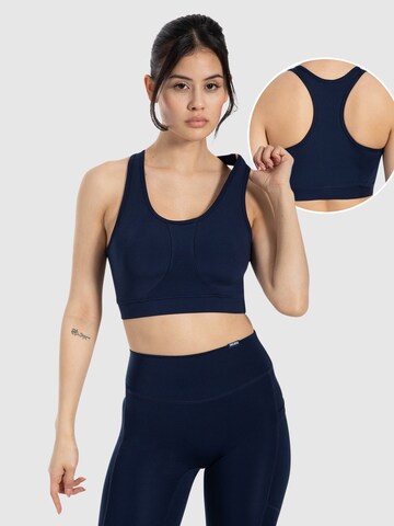 Smilodox Sports top ' Candace ' in Blue: front