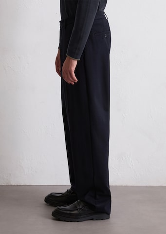 Marc O'Polo Loosefit Broek in Blauw