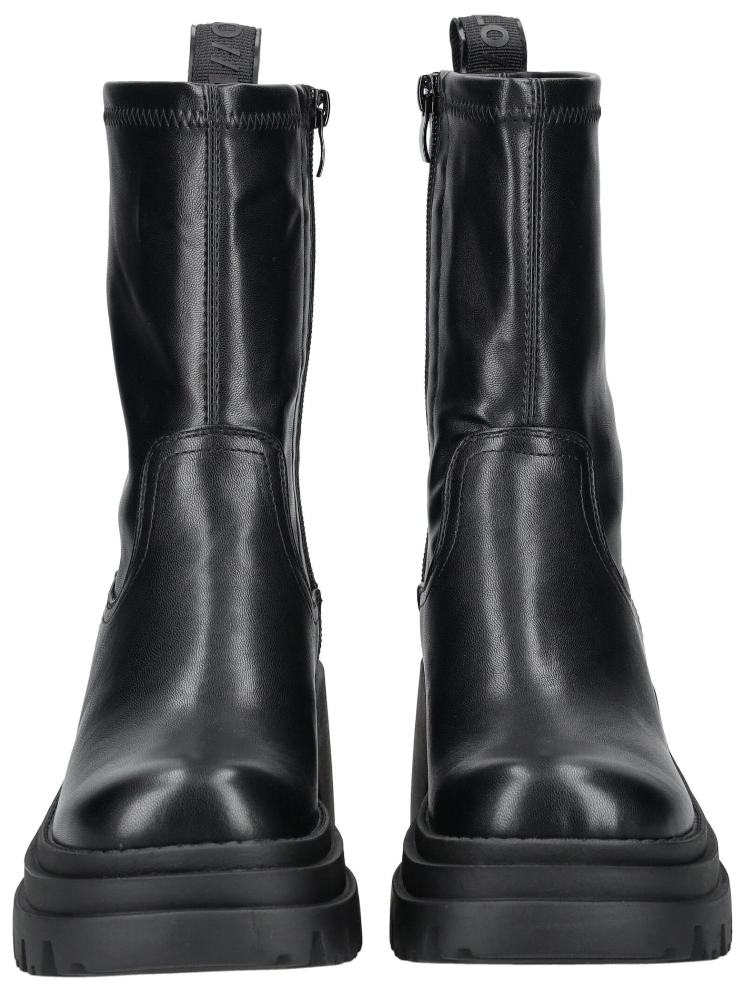 BUFFALO Stiefelette 'Aspen' in Schwarz
