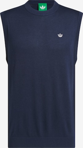 Débardeur ADIDAS ORIGINALS en bleu : devant