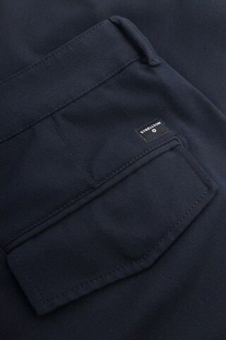 STRELLSON Loosefit Cargohose 'Lucco-W' in Blau