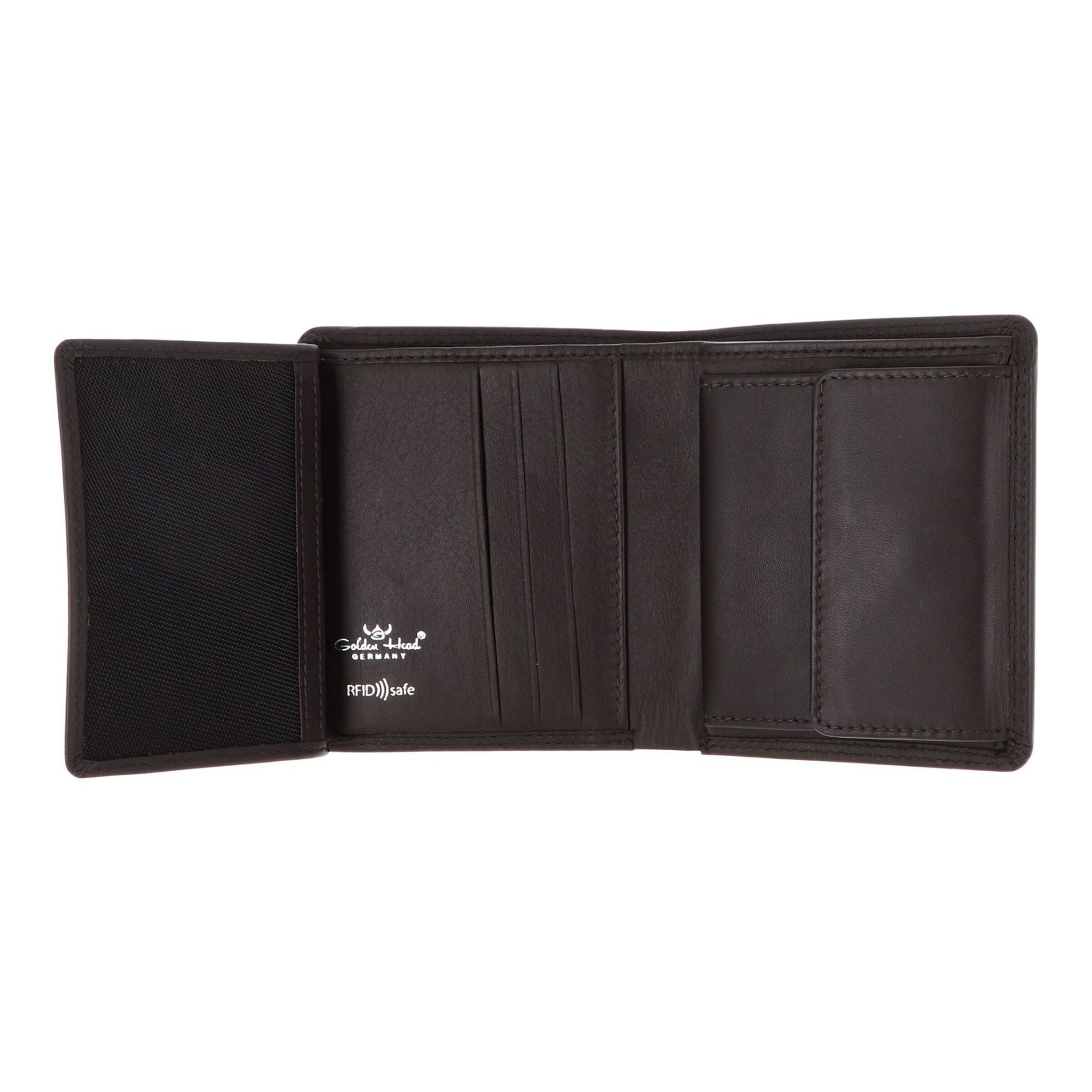 Porte-monnaies 'Polo' GOLDEN HEAD en marron