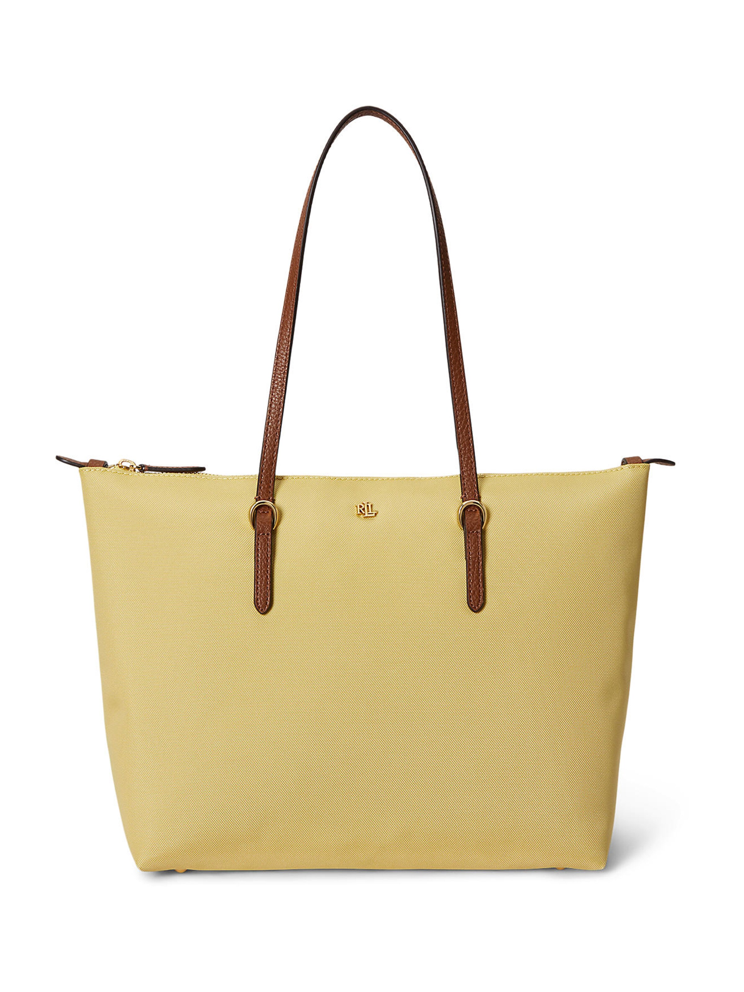 Lauren Ralph Lauren Шоппер 'KEATON' в Желтый: спереди