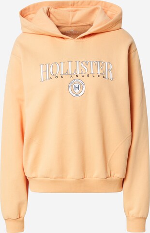 Felpa di HOLLISTER in arancione: frontale