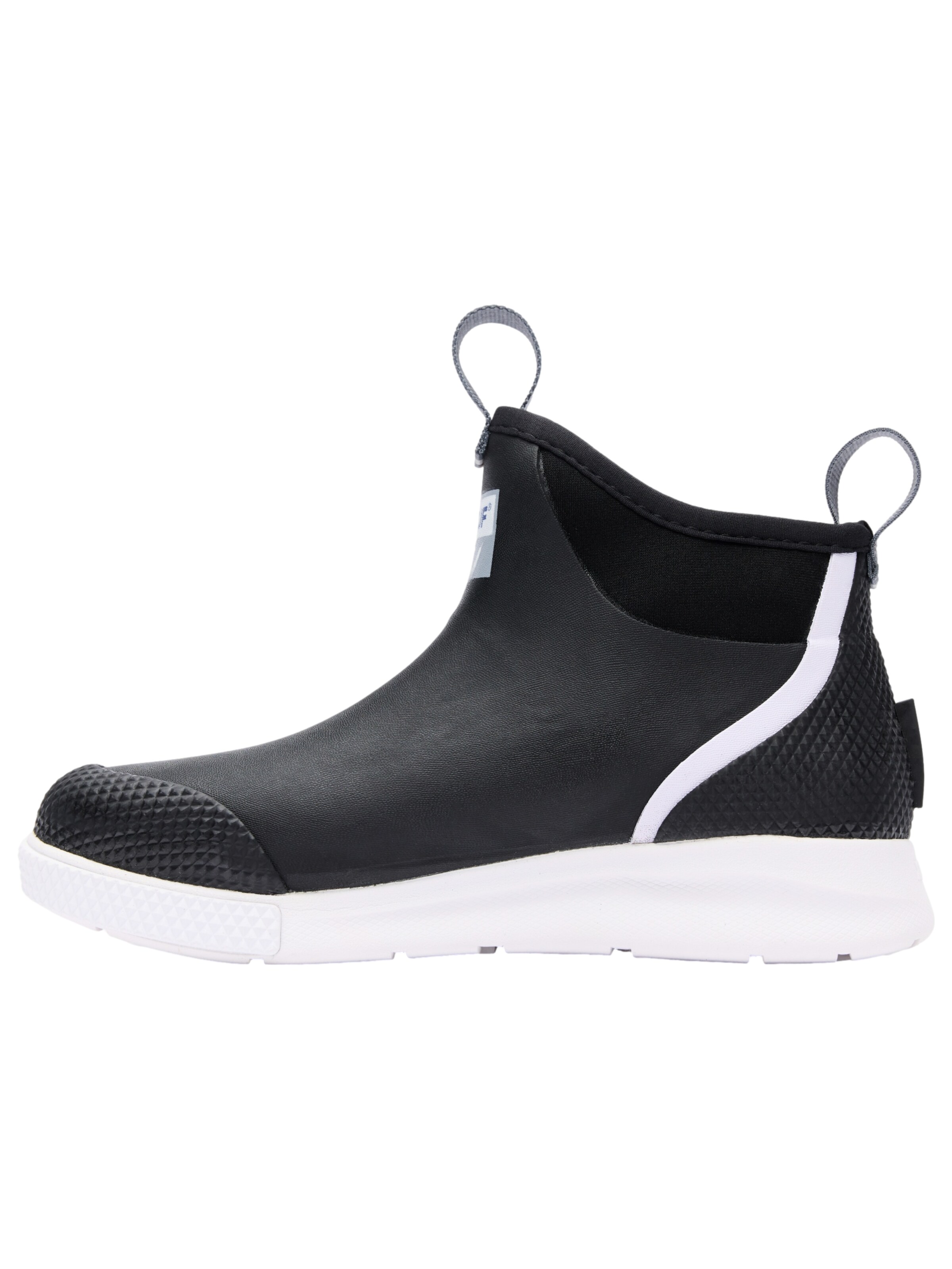 XtraTuf Gummistiefel 'Womens Ankle Deck Boot Sport'‌‌‌‌‌‌‌‌‌ in Schwarz: Vorderseite