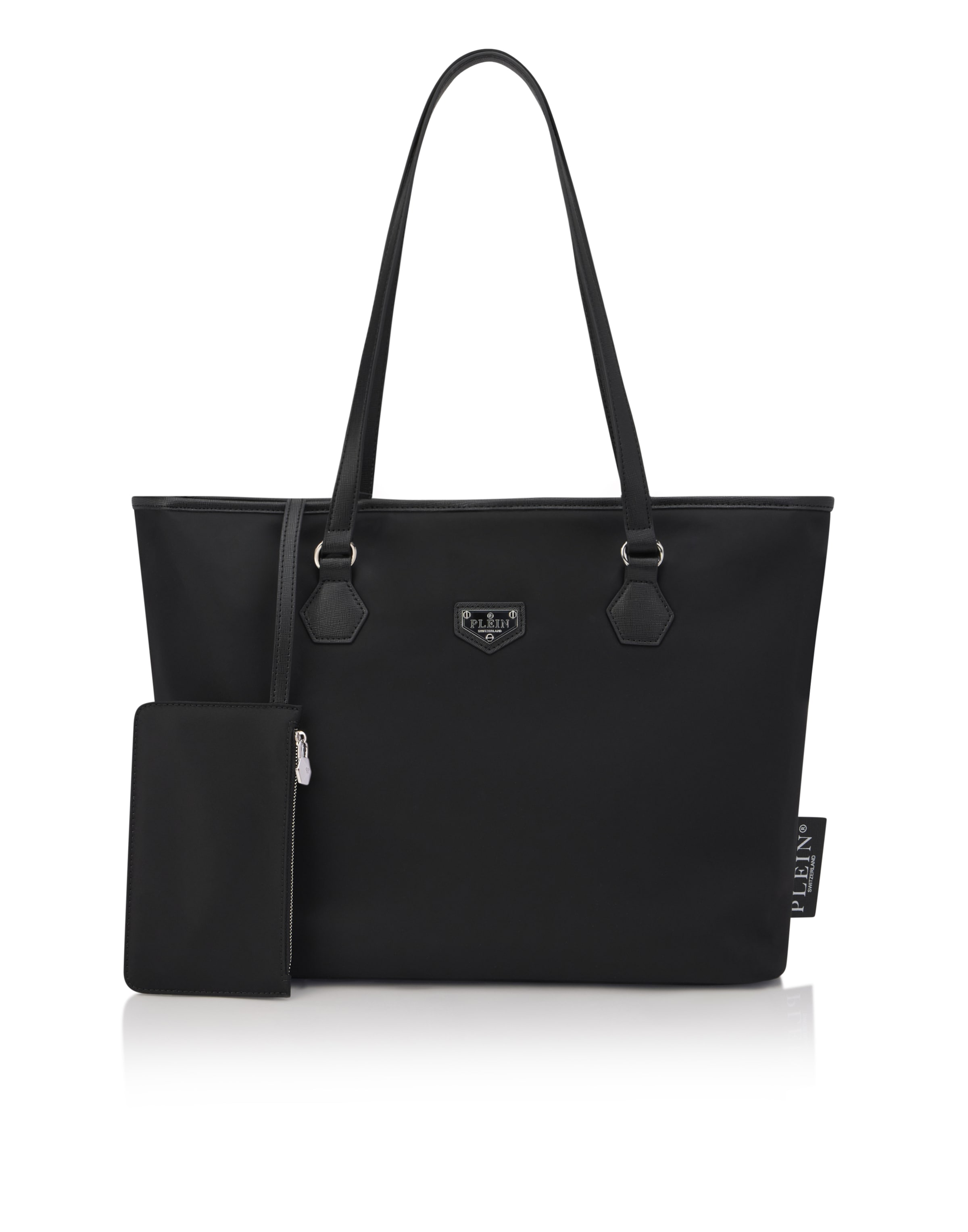 Philipp Plein Shopper in Black: front