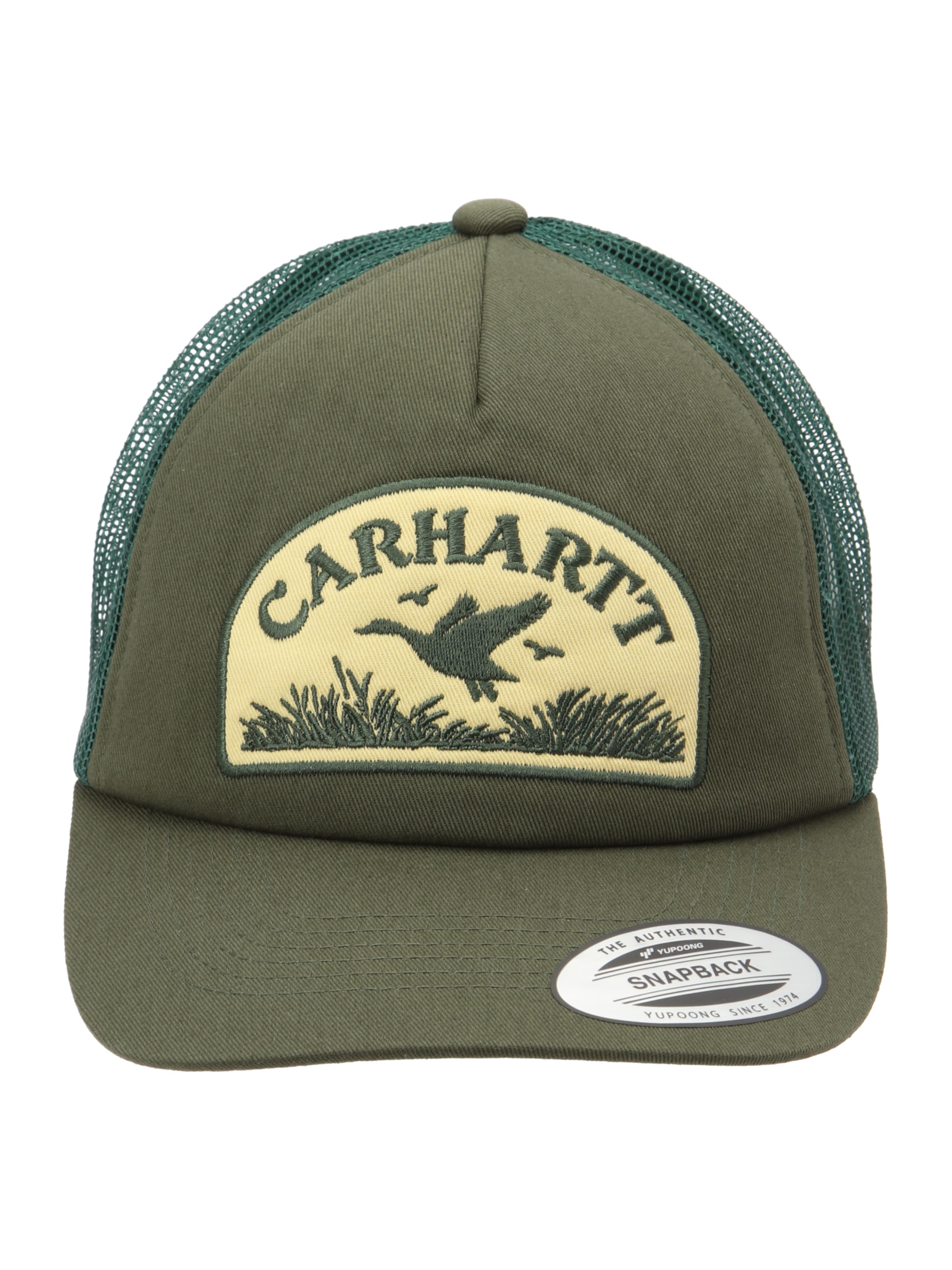 Carhartt WIP Шапка с козирка 'Take Off' в зелено