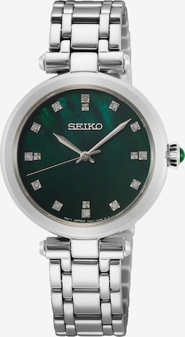 SEIKO Analog Watch in Silver: front