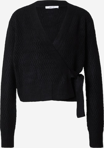 Cardigan 'Astrid' ABOUT YOU en noir : devant