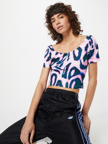T-shirt fonctionnel 'Vibrant Print ' ADIDAS SPORTSWEAR en rose