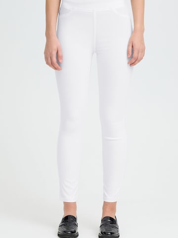 Oxmo Slim fit Trousers 'Keily' in White