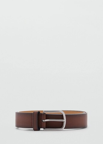 MANGO MAN Belt 'Como' in Brown: front