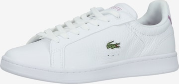 LACOSTE Sneakers in White: front