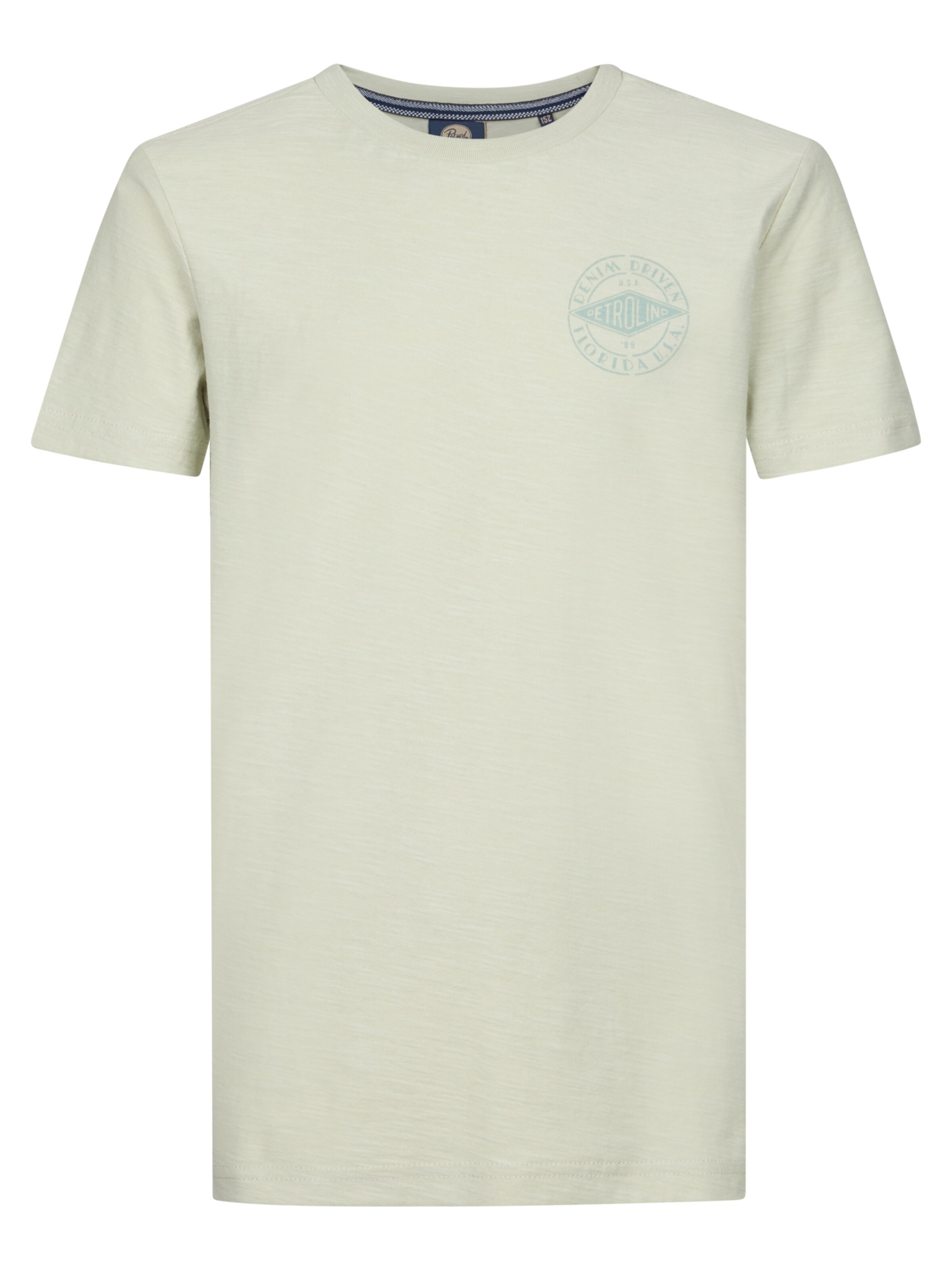Petrol Industries Shirt 'Atlanticline' in Groen: voorkant