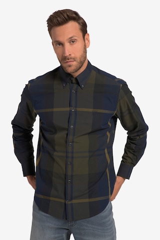 JP1880 Regular fit Button Up Shirt in Blue