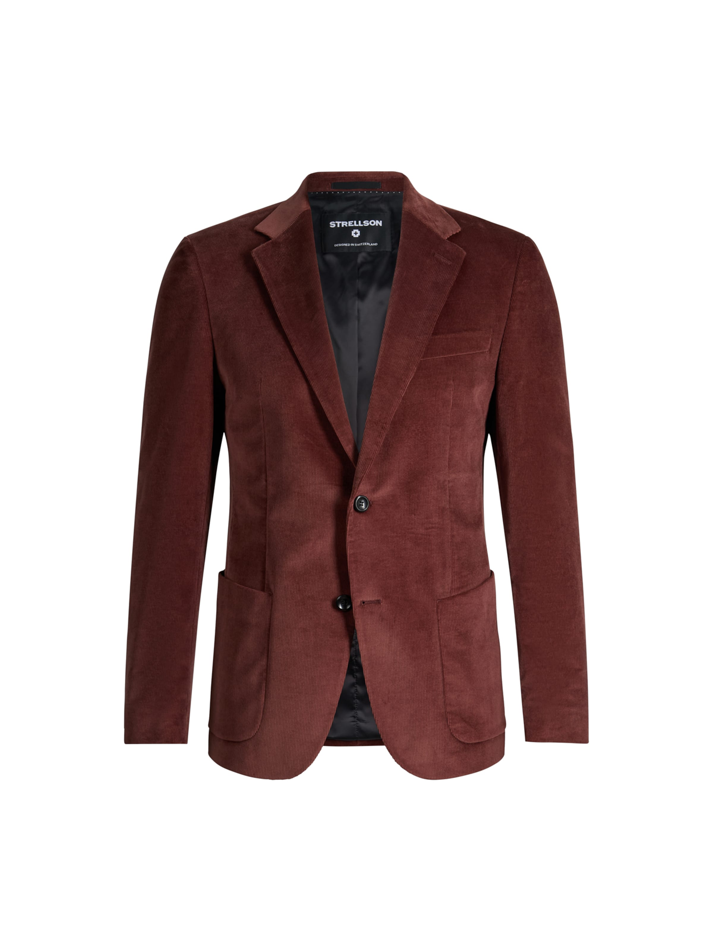 STRELLSON Slim fit Business-colbert in Rood: voorkant