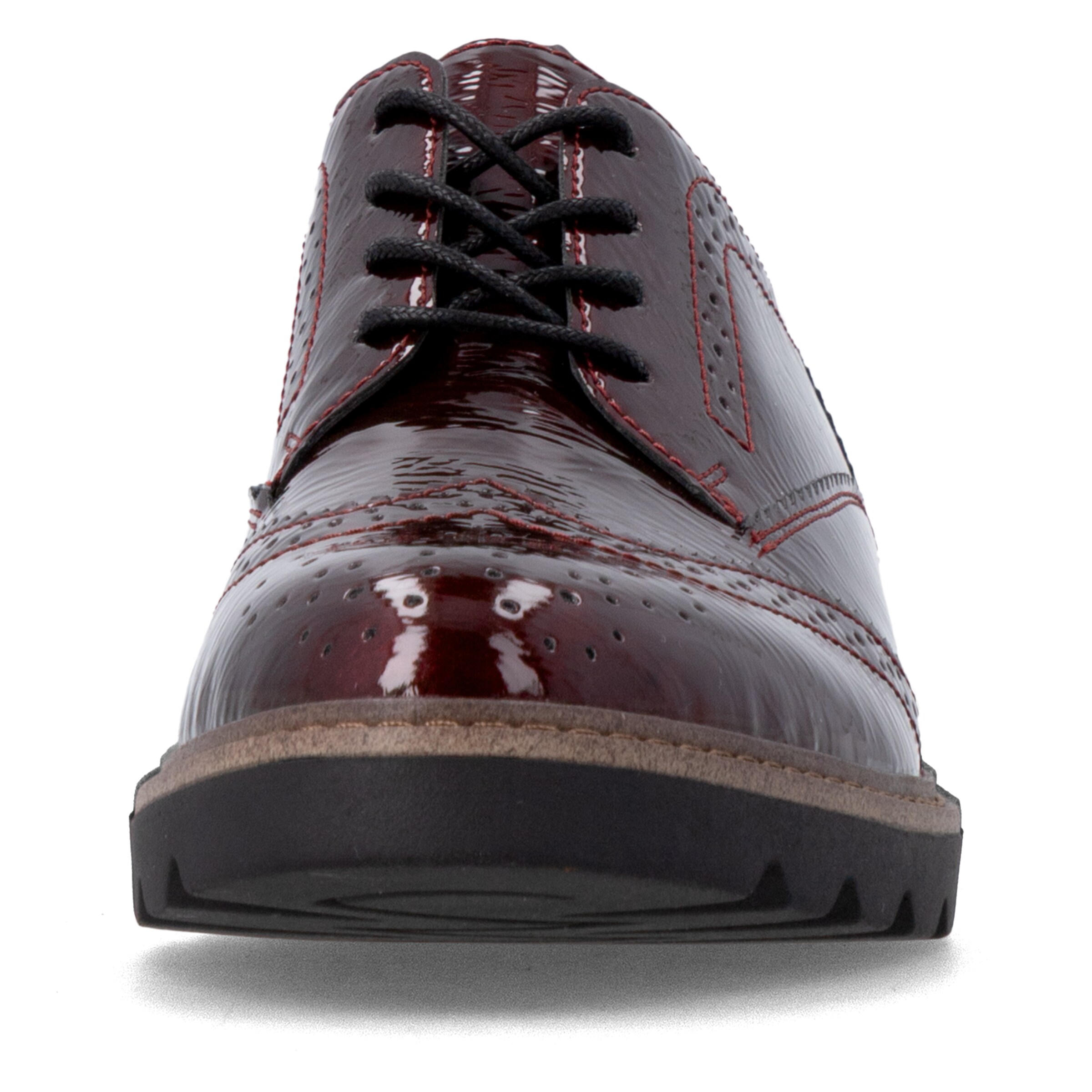 Chaussure à lacets REMONTE en rouge