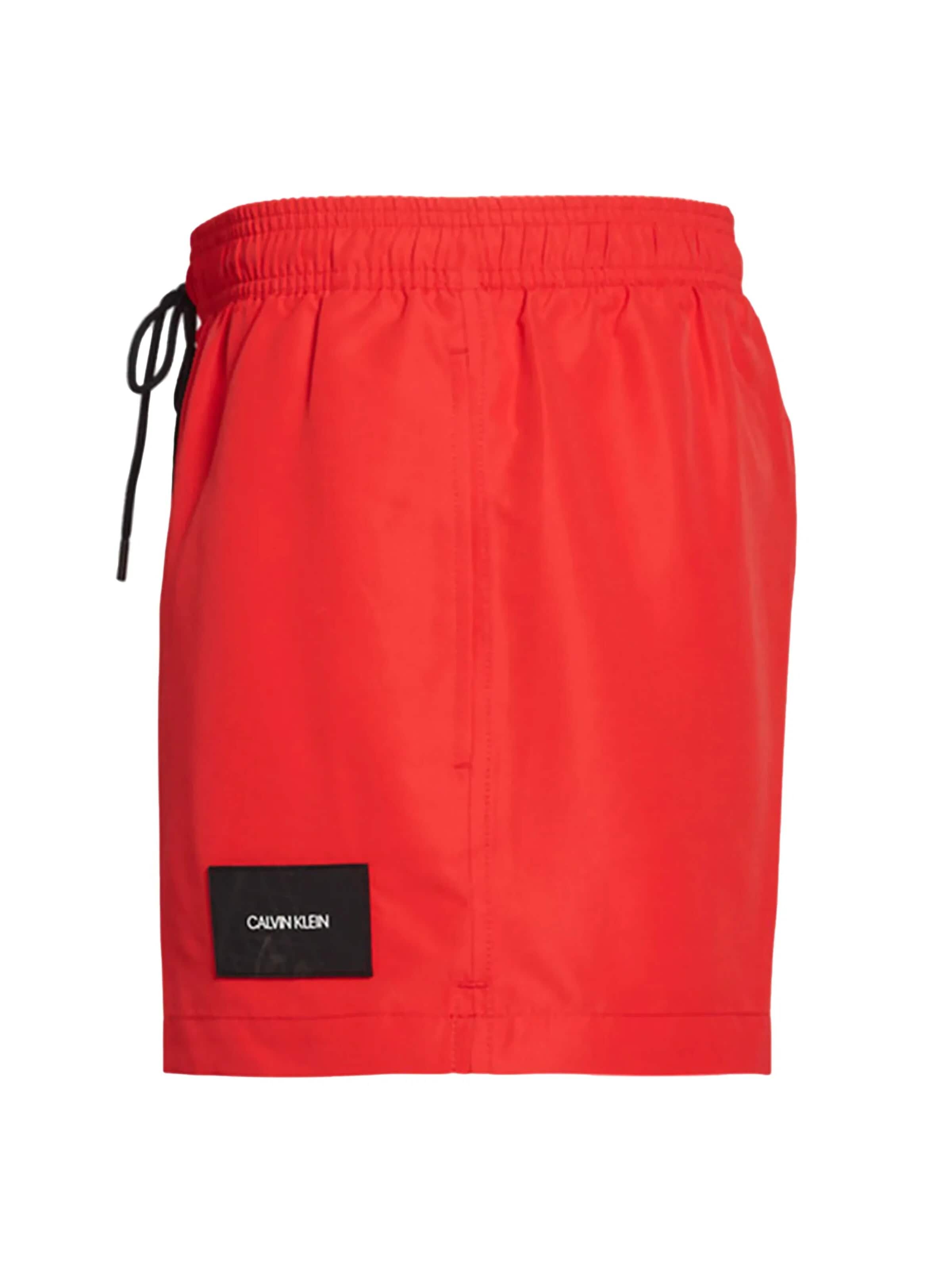 Calvin Klein - Bermudas 'drawstring hero' en rojo