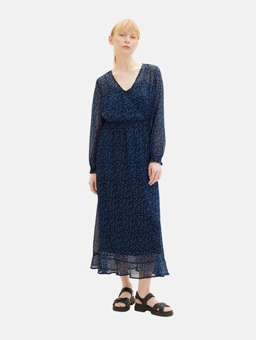 Robe TOM TAILOR DENIM en bleu : devant