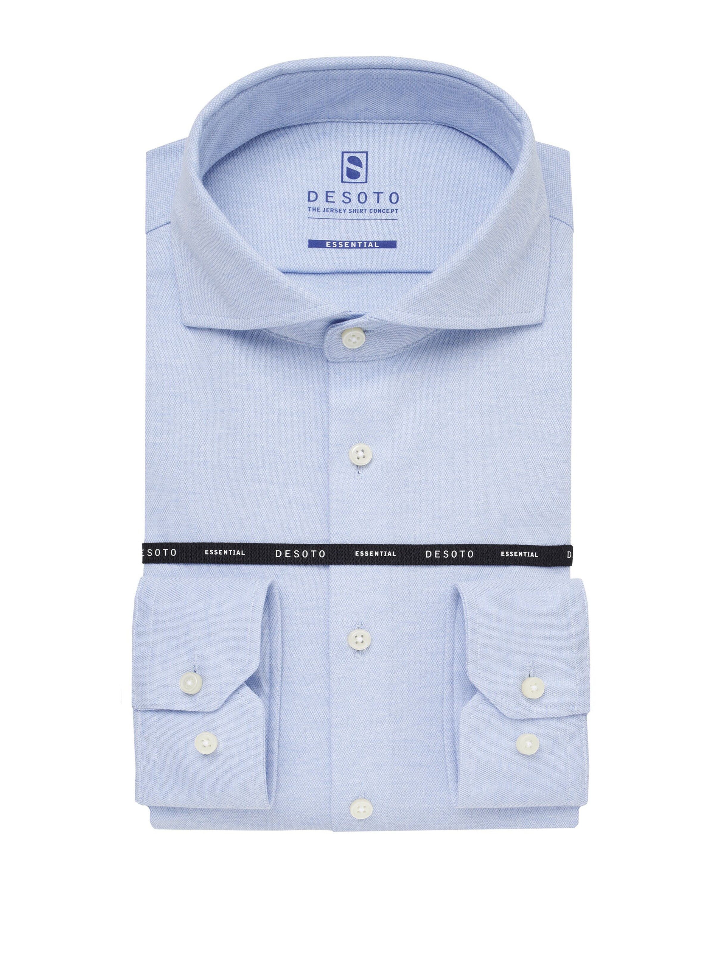 DESOTO Slim fit Zakelijk overhemd in Blauw