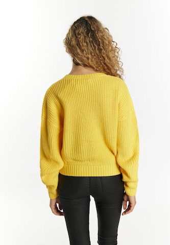 Pullover 'Biany' di MYMO in giallo