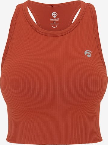 OCEANSAPART Sport top 'Aimy' - barna: elől