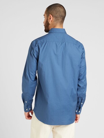 TOMMY HILFIGER Regular Fit Hemd 'Flex' in Blau