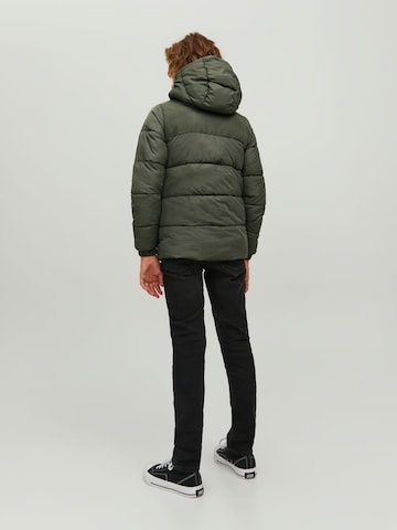 Jack & Jones Junior Winterjas 'Chilli' in Groen