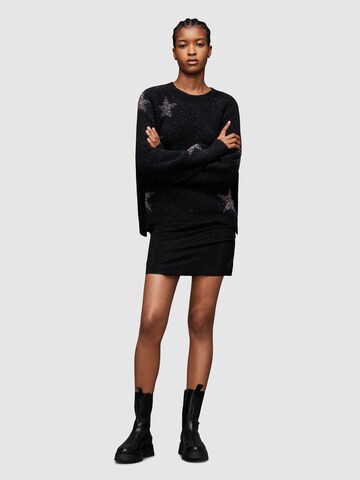 AllSaints Sweter 'STAR TINSEL' w kolorze czarny