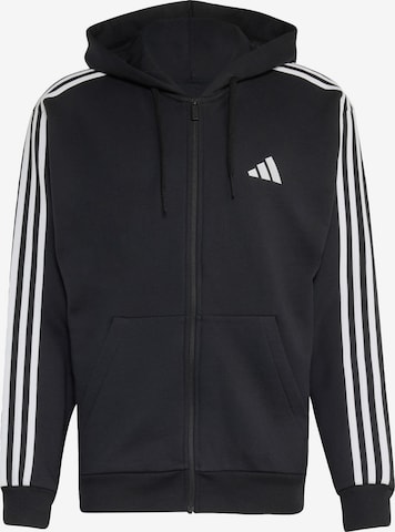 ADIDAS SPORTSWEAR Sportsweatvest 'Essentials' in Zwart: voorkant