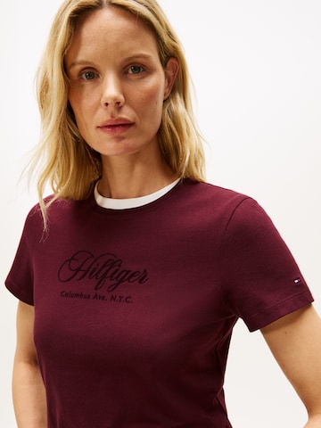 Maglietta di TOMMY HILFIGER in rosso