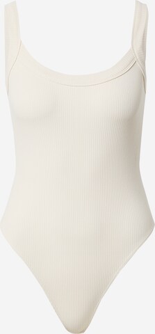 A LOT LESS Bodytop 'Romy' (GOTS) in Beige: predná strana