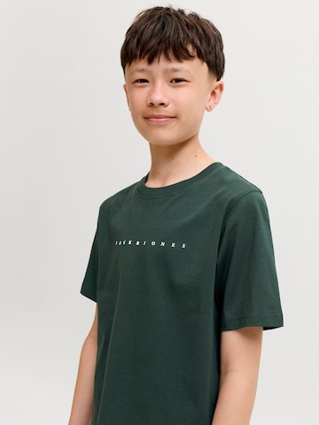 Jack & Jones Junior Shirt 'Star' in Groen