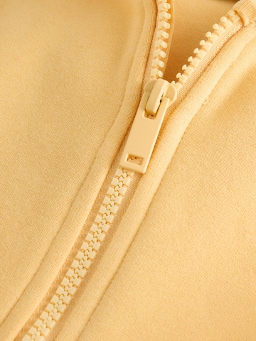 Next Sweat jacket in Yellow