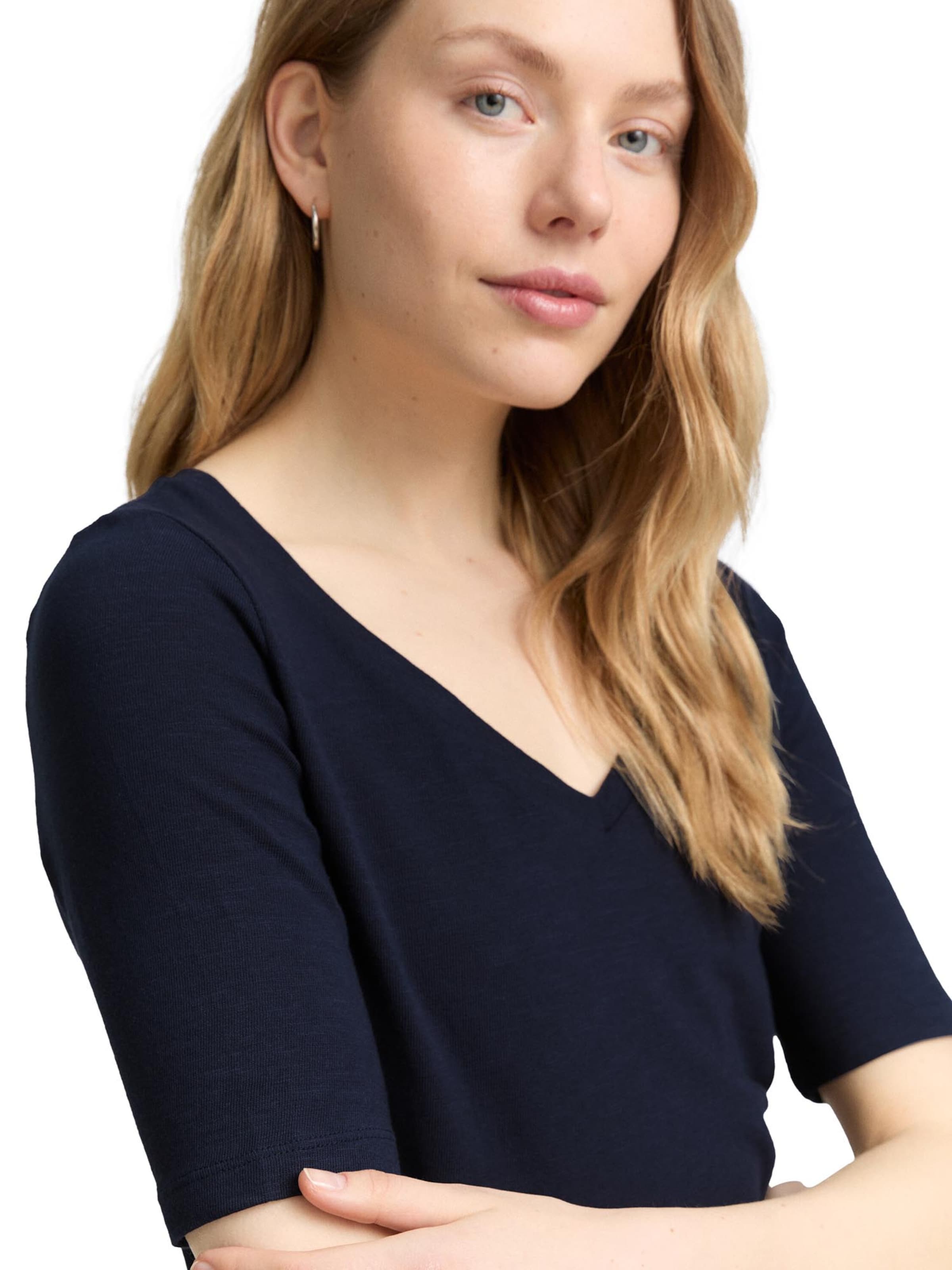 TOM TAILOR Shirt in Blue