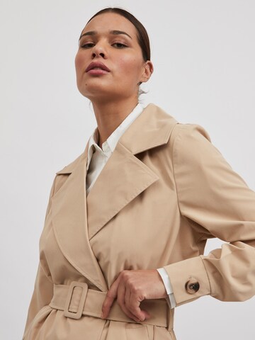 VILA Between-Seasons Coat 'Desert' in Beige