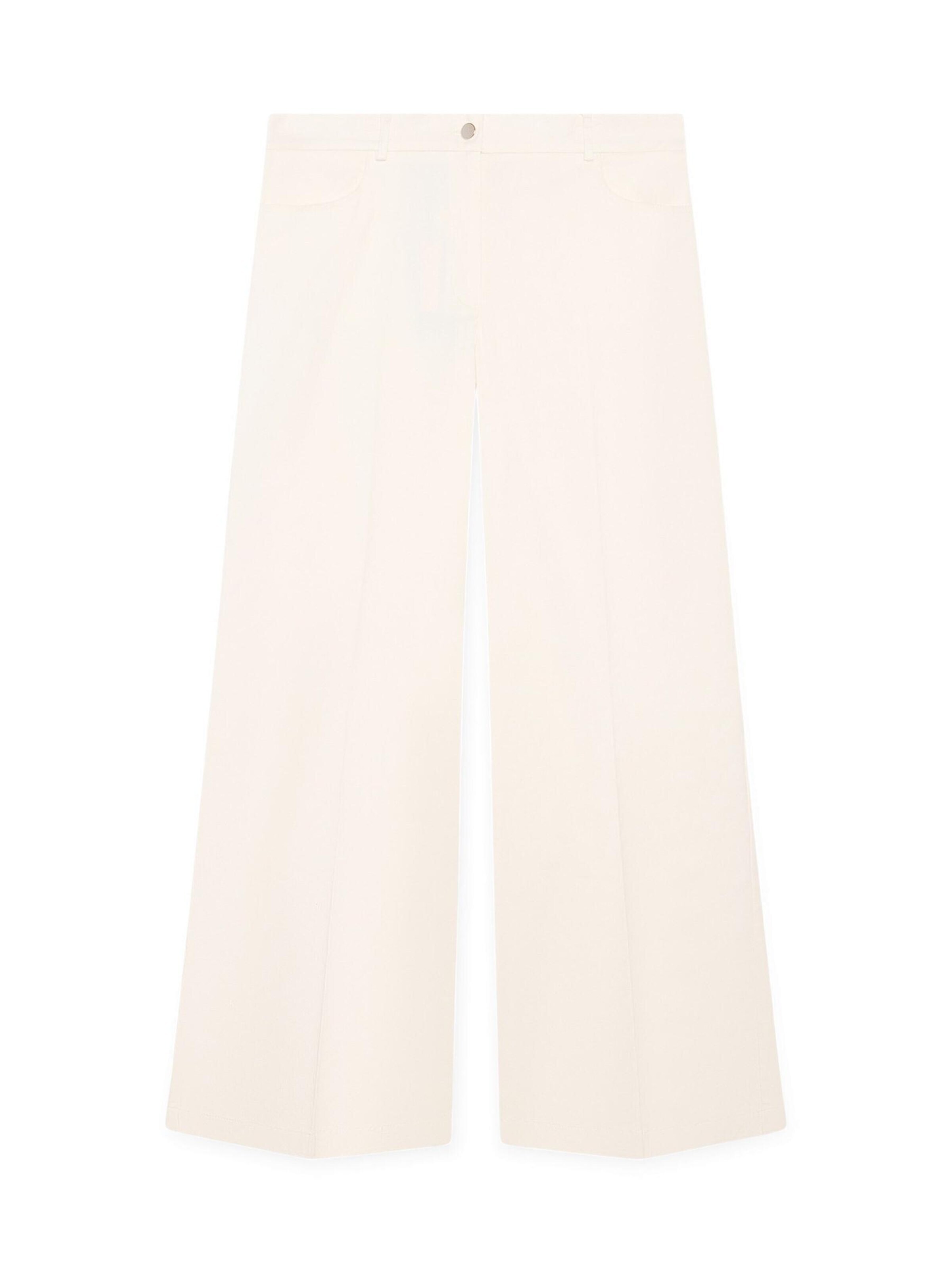 Fiorella Rubino Regular Hose‌‌‌‌ in Weiß: Vorderseite