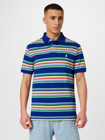 T-Shirt Polo Ralph Lauren en bleu : devant