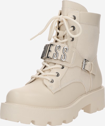 GUESS Šněrovací kozačky 'Yanzy2' - slonová kost, Produkt