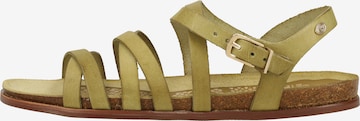 Fred de la BretoniÈre Sandalen met riem in Groen