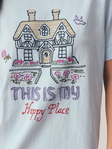 T-shirt Next en bleu