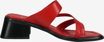VAGABOND SHOEMAKERS T-Bar Sandals in Red