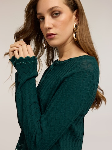 Cardigan MOTIVI en vert