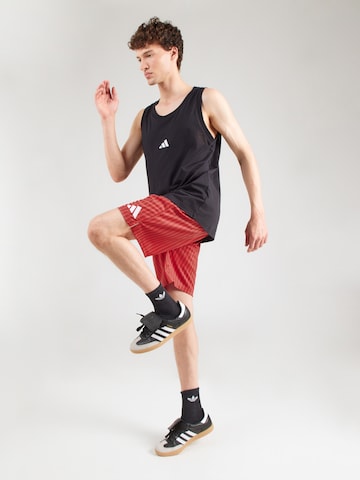 ADIDAS PERFORMANCE Обычный Спортивные штаны 'Stadium' в Красный