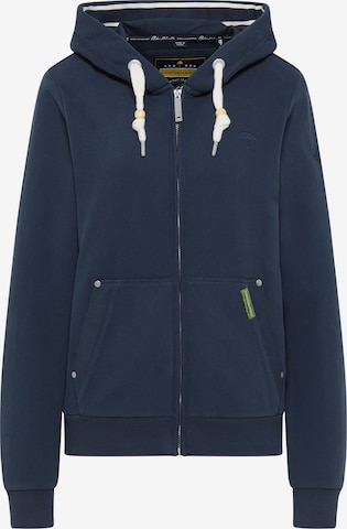 Schmuddelwedda Sweat jacket in Blue: front